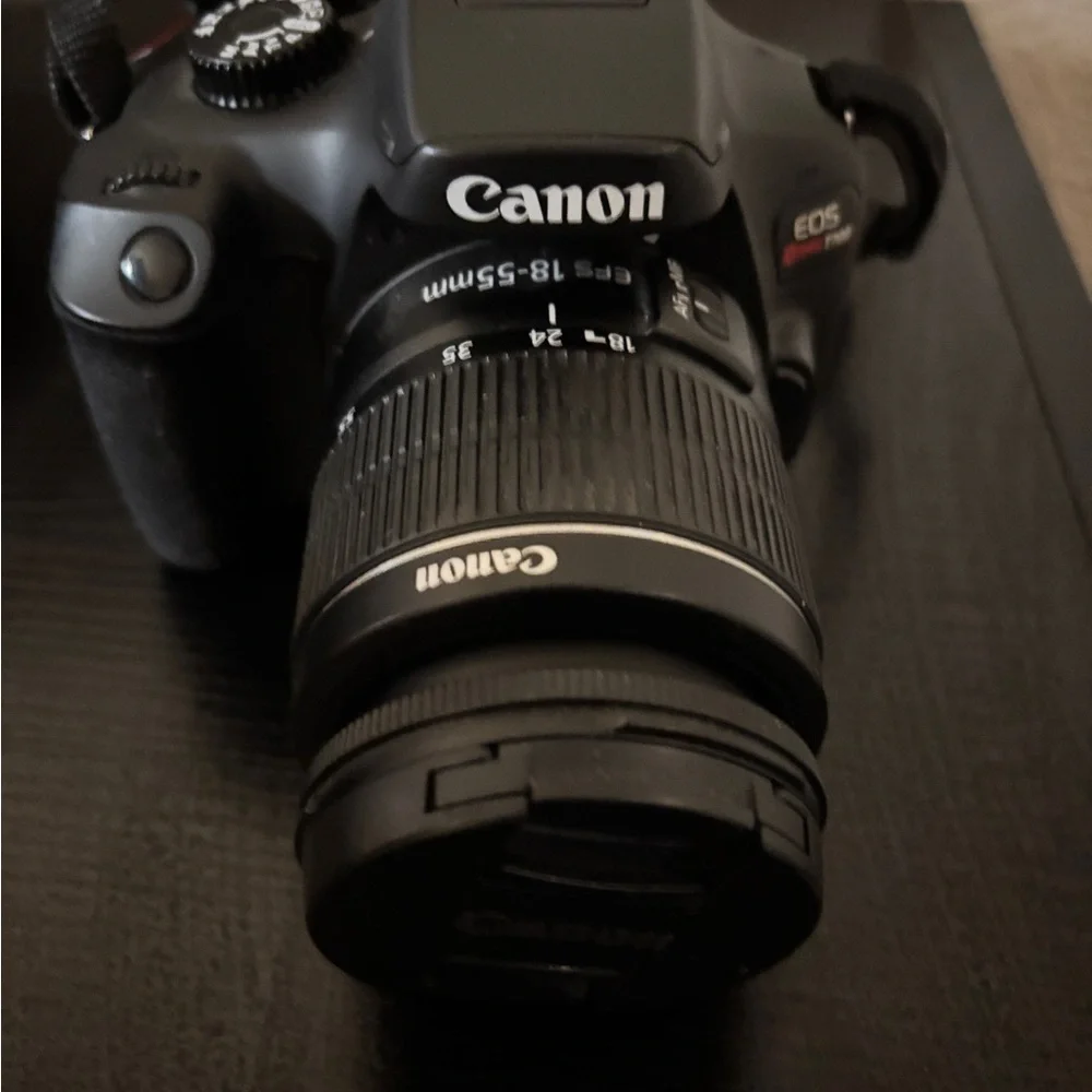 Canon EOS Rebel T6 Black DSLR Camera